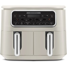 Resim Karaca Air Pro Cook Duo Ev Yemeği XXXL Airfryer Starlight 8L 