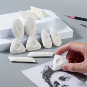Resim Çizim için vurgu silgisi, yazma ve düzeltme silgisi, yaratıcı resim silgisi, az kalıntılı silgi seti, öğrenci sanat silgisi, detay değiştirme aracı 