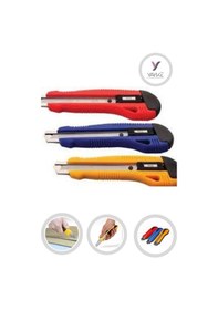 Resim Yayke Maket Bıçağı Geniş Metal Ağızlı Falçata (650 Gr) 