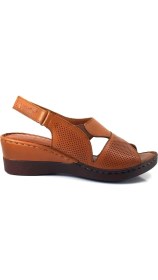 Resim Venüs 21981113 24YS Kadın Günlük Sandalet Taba 