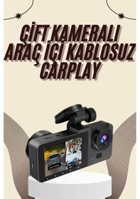 Resim Zenvia Gece Görüşlü Dvr 3 Lensli Araç İçi Sürüş Kamerası Video Kaydedici Znv2026 