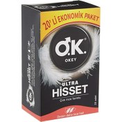 Resim Okey Ultra Hisset 20'Li Ekonomik 1 Paket (1 X 20 Adet) Prezervatif 
