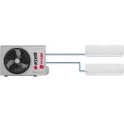 Resim Arçelik ZM16102-912 2+1 9+12 A++ 16000 BTU Multi Inverter Klima 