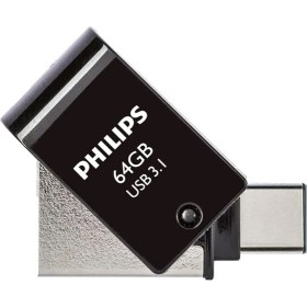 Resim 64GB Otg Dual Drive Type-C ve USB Flash Bellek 