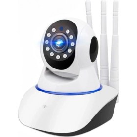 Resim Teknomila 360º Full Hd Wifi Kablosuz Ip Kamera Bebek Izleme Güvenlik ve Bakıcı Kamerası+32 GB 