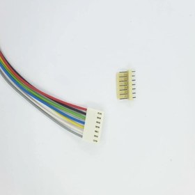 Resim SANEC 2,54mm 7 Pin 2510 Kablolu Dişi Konnektör + 180D Erkek PCB Tipi 30cm - 0,25mm 