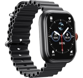 Resim Havit M9068 Akıllı Saat 2.01” AMOLED, Metal Kasa, Bluetooth 5.4, IP68 Su Geçirmezlik 