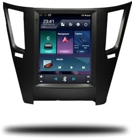 Resim MarTechno Android Multimedya 4GB RAM 64GB Hafıza Subaru Outback Tesla 2010-2014 ile uyumlu 