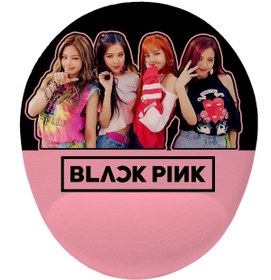 Resim iyi fikirler Black Pink Kpop Bilek Destekli Mouse Pad 