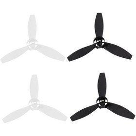 Resim Lasonstiges 4 Pervaneler Sahne Yedek Parçalar Bıçaklar Parrot Bebop 2 Drone Siyah Beyaz 