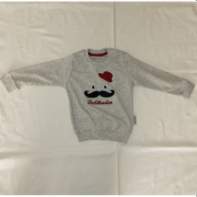 Resim Egişbaby Erkek Üst Delikanlım Sweat 12 - 18 Ay Gri 