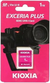 Resim KIOXIA Exceria Plus SD Card 1 TB V30 100/85 MB/sn 4K 
