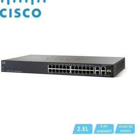 Resim 2.EL NETWORK CISCO SF300-24 24 PORT 10/100 SWITCH 