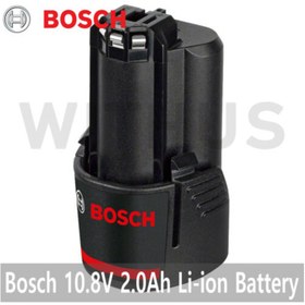 Resim Bosch Professional Uyumlu 10.8 V 2.0 Ah Lityum-iyon Akü 