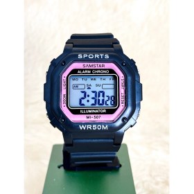 Resim Samstar Alarmlı-Işıklı-Kronometreli-5 Atm Su Geçirmez-Hediyelik Çocuk Kol Saati 