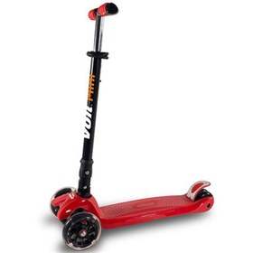Resim Voit 218 Işıklı 3 Teker Scooter Fuşya 