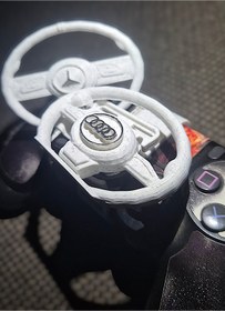 Resim Salıncak Ps4 Mini Direksiyon Tek Kasa Çift Direksiyon (Tam Ölçü) BEYAZ 