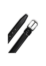 Resim Mft Leather Hakiki Deri Erkek Kemer Dikişli, 3,5cm, Siyah 7458 Siyah 
