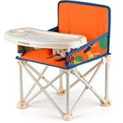 Resim Minimono Plus Portatif Yükseltici Katlanabilir Mama Sandalyesi Turuncu 