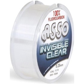Resim Asso Invisible Clear Fluorocarbon Misina 