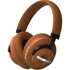 Resim ACL Abk-08 Bluetooth 5.3 Kablosuz Kulak Üstü Kulaklık Kahverengi | Hi-fi Stereo, Sd Kart, Usb-c, Hd 