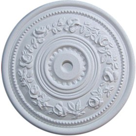 Resim yeditepe osmanlı Gül Desenli Tavan Lamba Göbeği 40 cm 