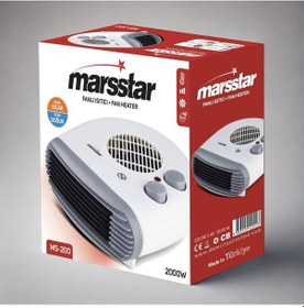 Resim Marsstar Ms-200 Elektrikli Fanlı Isıtıcı 2000 Watt 