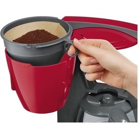 Resim Bosch TKA6A043 Cam Sürahi Damla Emniyetli Filtre Kahve Makinesi Siyah 