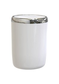 Resim Primanova Lima Xl Krom Dekorlu Banyo Seti Beyaz 