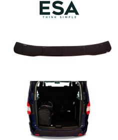 Resim ESA Ford Courier 2014-2018 Arka Tampon Koruma Bagaj Eşiği ABS 