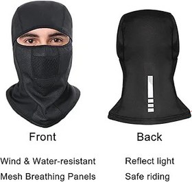 Resim CLDURHGE Kar maskesi, sonbahar, kış için, dış mekan sporları, bisiklet ve motosiklet maskesi, polar, su geçirmez, rüzgar geçirmez, evrensel ölçü 3 