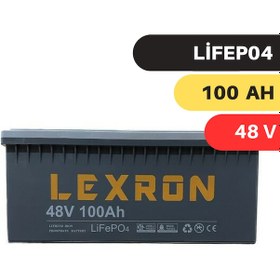 Resim LEXRON 100AH 48V LİTYUM AKÜ 