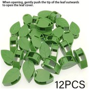 Resim Gaojunshop01 Yeşil 12li Vidalama Gerektirmeyen Saksı Bitki Askısı İç Ve Dış Mekan 