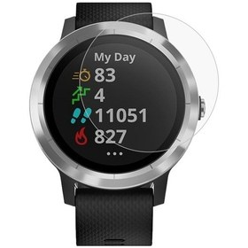 Resim Sones Enkay Hat-prince 0.2mm 9h 2.15d Kavisli Kenar Temperli Cam Filmi Garmin Vivoactive 3 Trainer 
