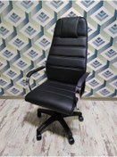 Resim SARAY OFİS MOBİLYA Dikişli Suni Deri Ofis Yönetici Makam Koltuğu 