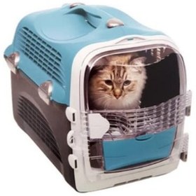 Resim Catit Cabrio Carrier Turkuaz Kedi Taşıma Çantası Outlet 