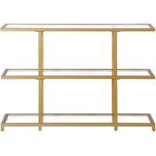 Resim Hitit Dekorasyon Betty Gold Metal&cam Dresuar 107cm 