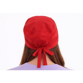 Resim AYSİMA MEDİKAL Düz Renk Medikal Bone - %100 Pamuk - Terletmez - Ayarlanabilir - Unisex 