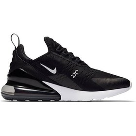 Resim Nike Air Max 270 Erkek Spor Ayakkabı Siyah - Beyaz Siyah 