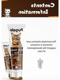 Resim 100 Ml Kedi Multi Vitamin Macunu, Prebiotik Ve Biotin İçerir 