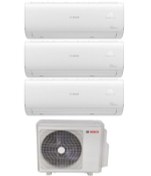 Resim Multi Split İnverter Klima 36000 Btu 1 Dış + 3 İç Ünite 9000 + 12000 + 18000 Btu Bosch