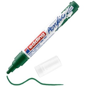 Resim Edding 5100 Orta Uçlu Akrilik Boyama Markörü 2-3 Mm Yosun Yeşili 