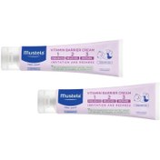 Resim Mustela Vitamin Barrier Cream 1.2.3 Pişik Kremi 100 ml x 2 Adet 