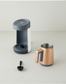 Resim English Home TKM 6031 Çelik Cezve Çift Taşım Türk Kahve Makinesi 