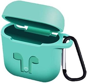 Resim Microcase AirPods Koruma Kılıfı ve Askılığı - Yeşil 