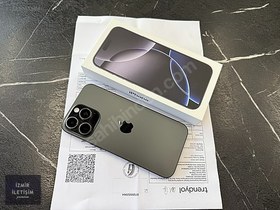 Resim Apple iPhone 16 Pro Max İkinci El TR | 512 GB | Siyah 
