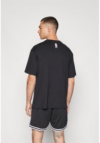 Resim Nike Chicago Bulls Courtside Tee Erkek Tişört Siyah 