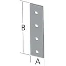 Resim Saç Düz Gönye Lama 1.5cm x 10.5 cm (Seçenekli) 