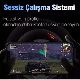 Resim Memo Dl-a2 Cep Telefonu Soğutma Fanı Gamer Oyuncu Radyatör Soğutucu- 5775 