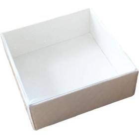 Resim Asetat Kutu Altı Karton 5X5X2,2 Cm 50 Adet Beyaz N11.9203 